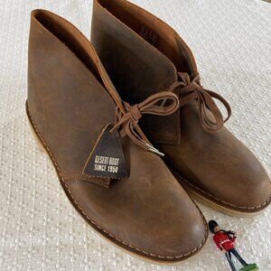 NWT Clarks Desert Chukka Boots Men's Size 10.5 Retail $150 Brand New!